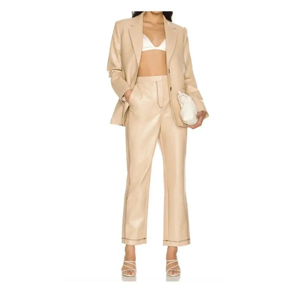 L'ACADEMIE Olenna Leather Pant - Picture 2 of 8